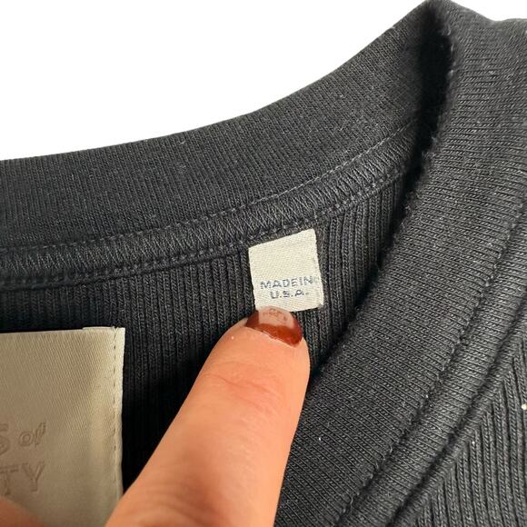 COH CITIZENS OF HUMANITY Caralyn Black Ribbed Button Front Tank Top Size Small - Picture 5 of 8